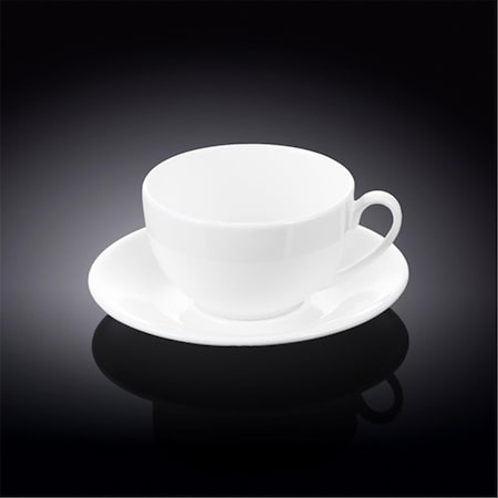Wilmax 993000 250 ml Tea Cup, White, 48PK WL-993000 / A